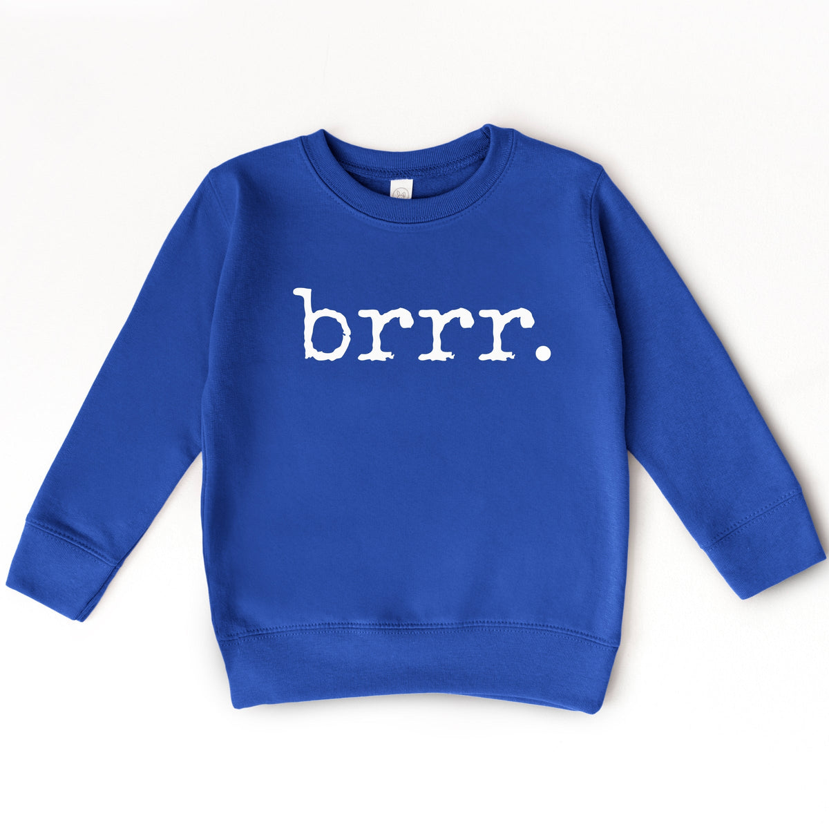 Brrr Typewriter - Toddler Graphic Sweatshirt