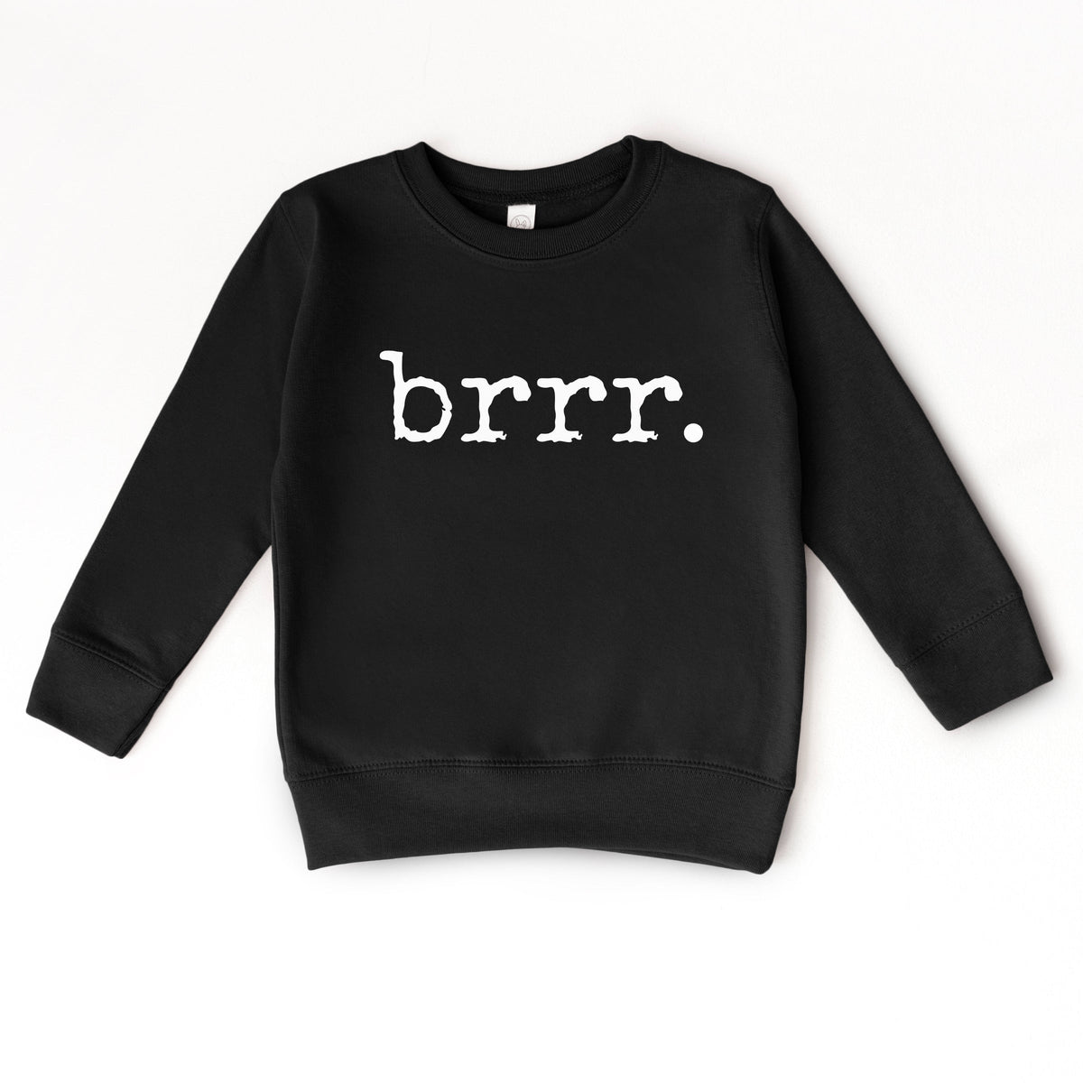 Brrr Typewriter - Toddler Graphic Sweatshirt