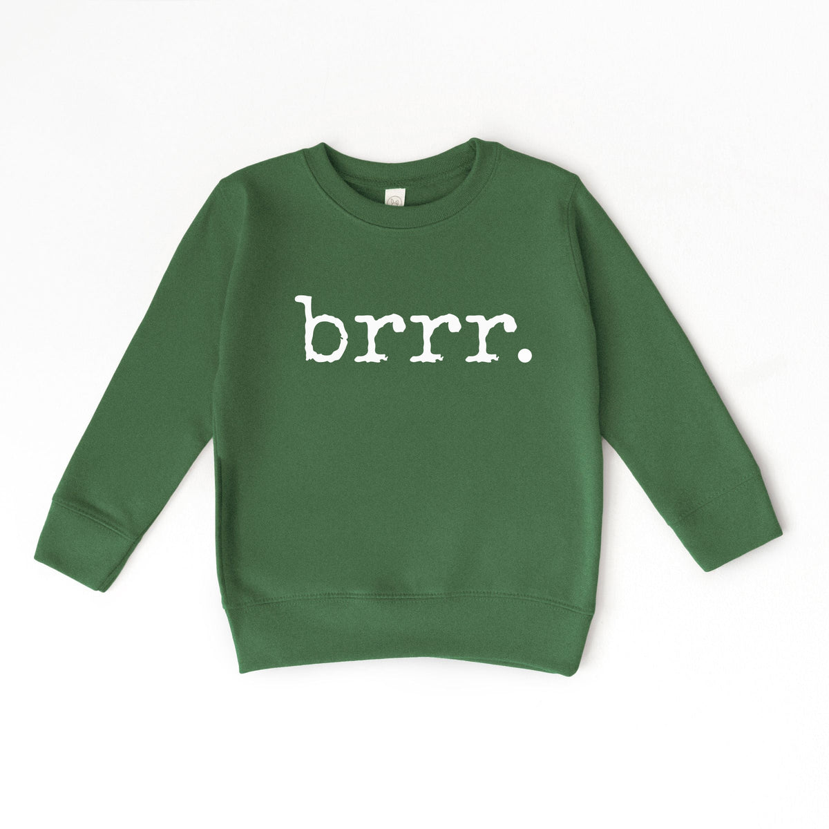 Brrr Typewriter - Toddler Graphic Sweatshirt
