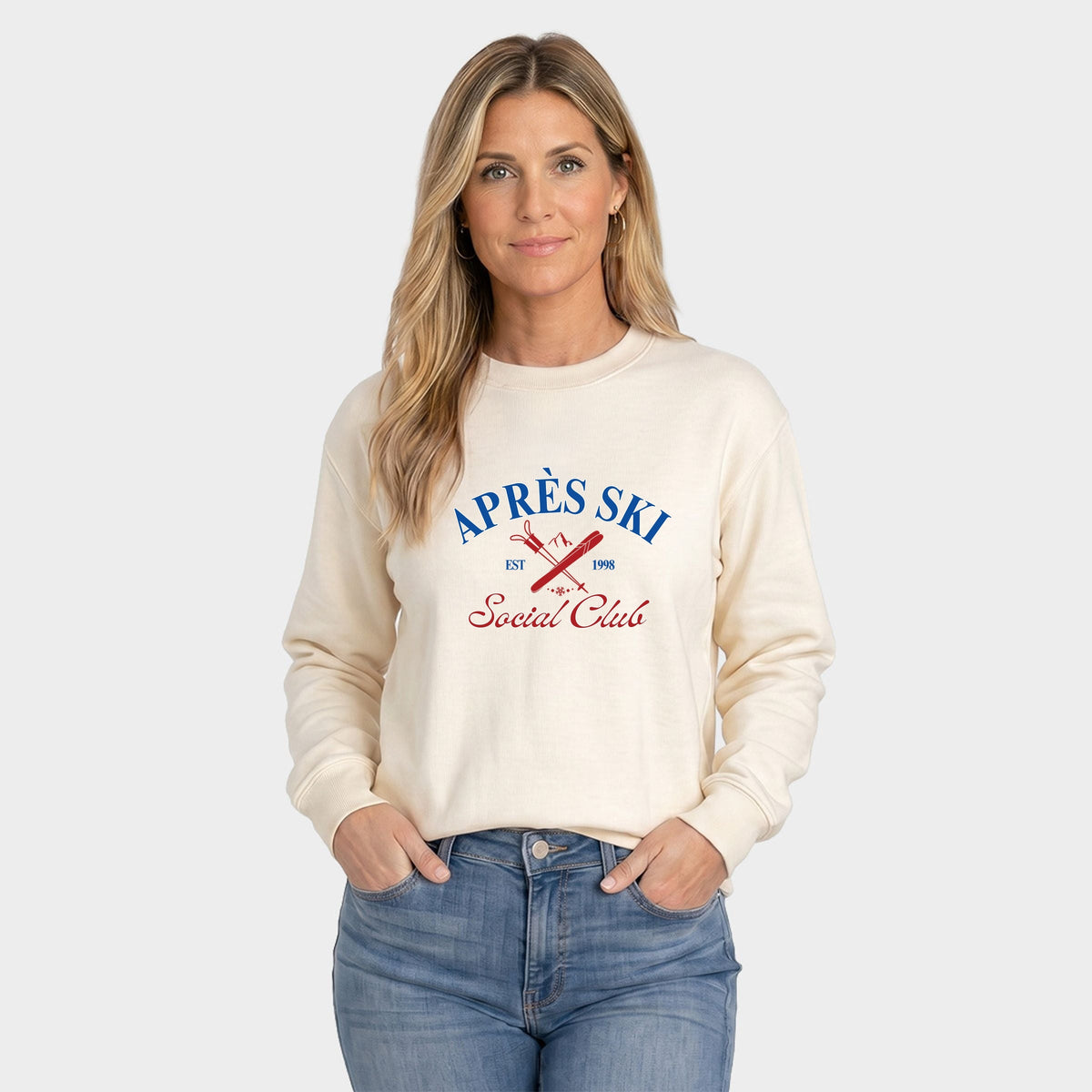 Apres Ski Social Club - Women's Graphic Sweatshirt