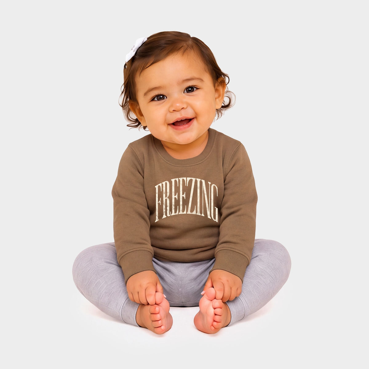 Freezing Arched - Infant Crew Fleece Sweatshirt
