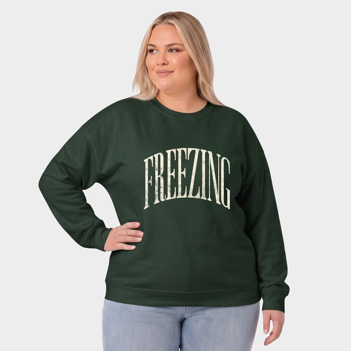 Freezing Arched - Women's Plus Sweatshirt