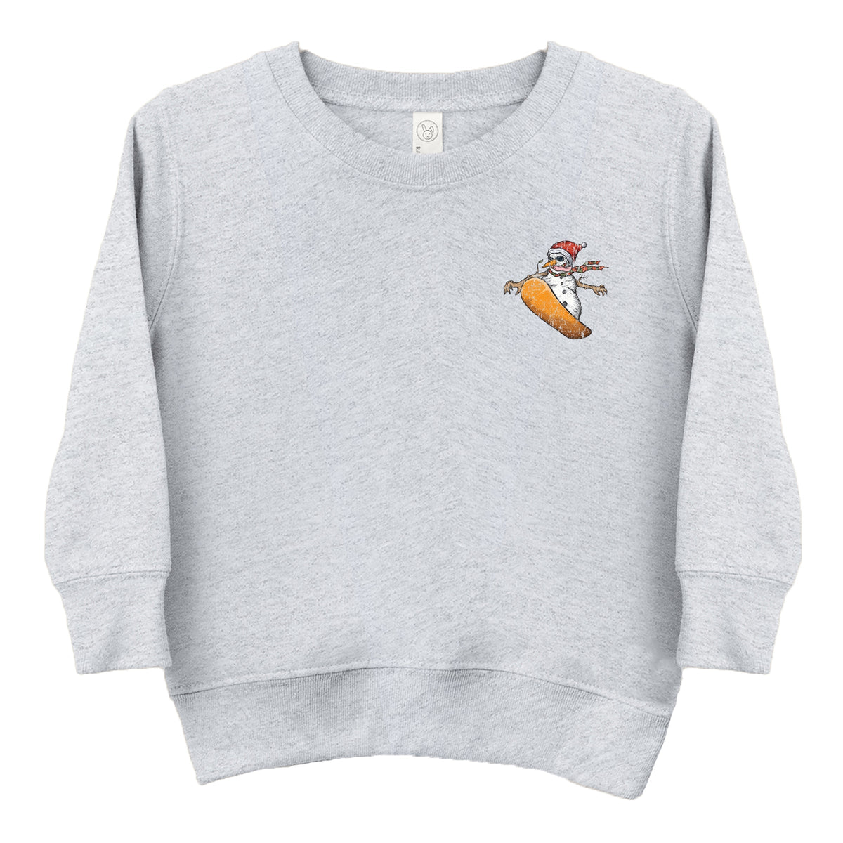 Shred It & Send It Snowman - Toddler Graphic Sweatshirt