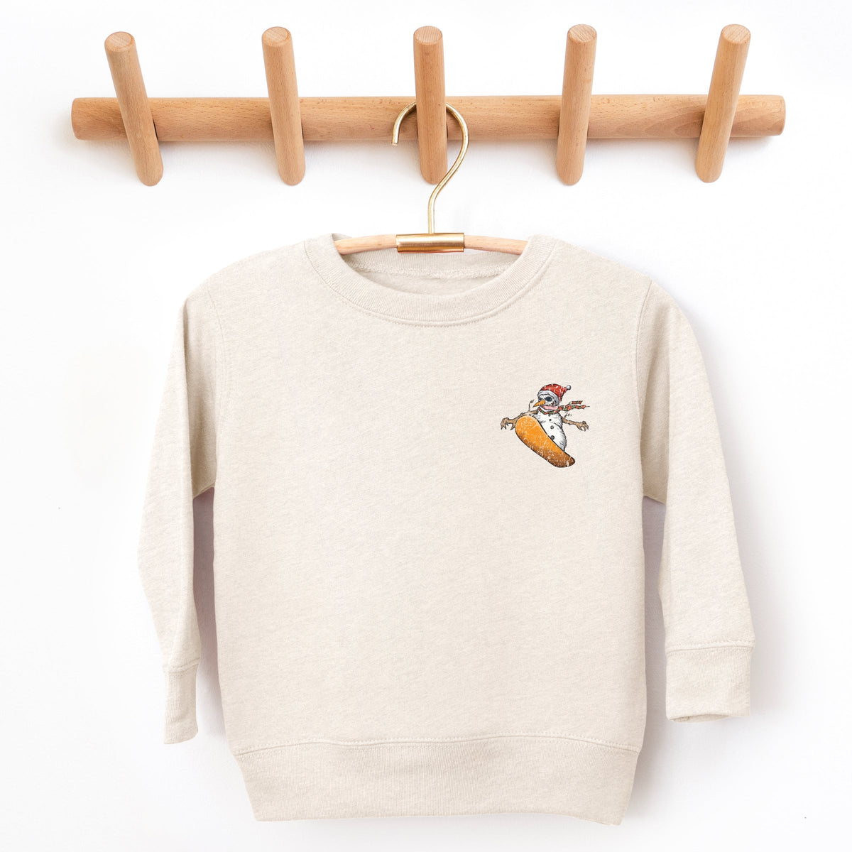 Shred It & Send It Snowman - Toddler Graphic Sweatshirt