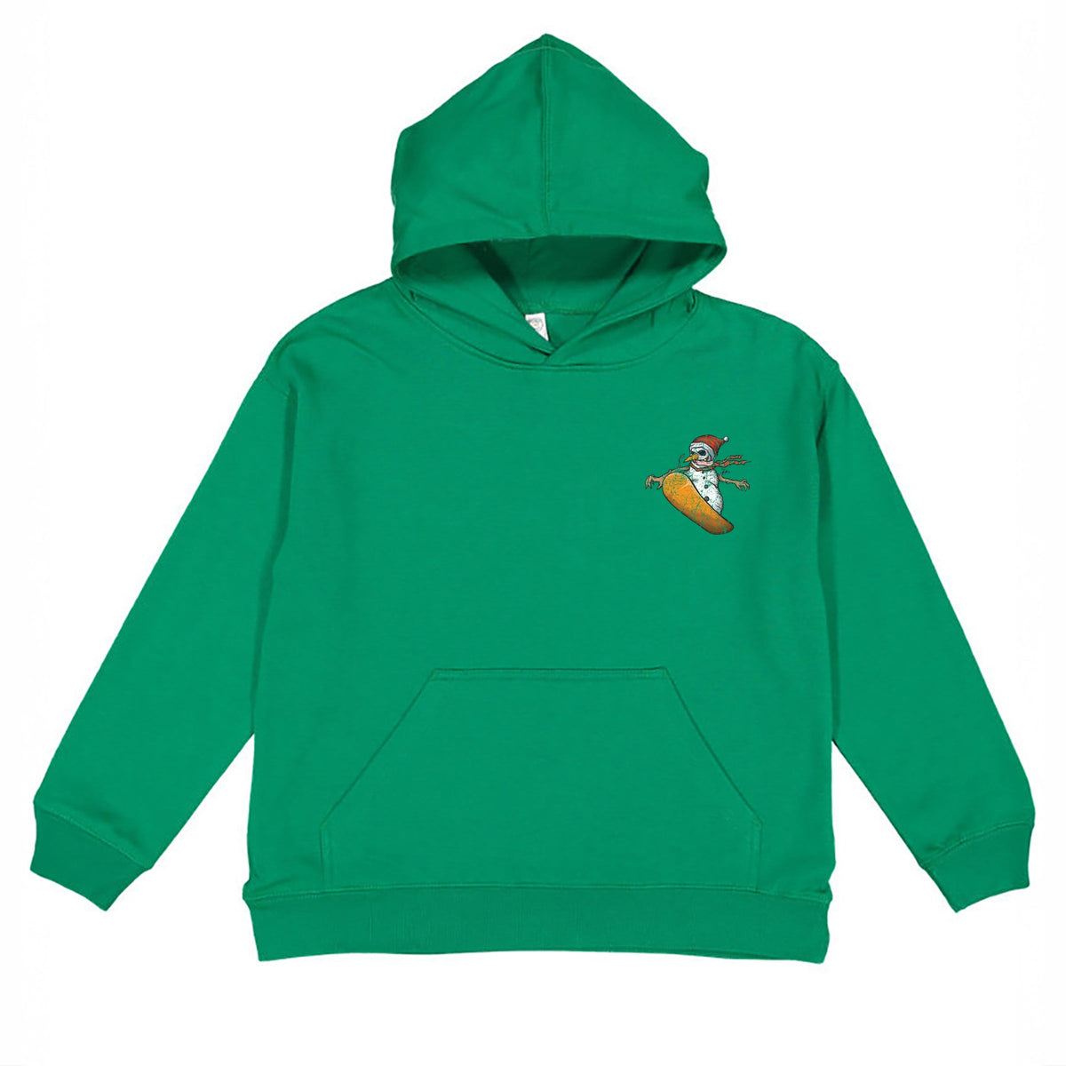 Shred It & Send It Snowman - Youth Graphic Hoodie