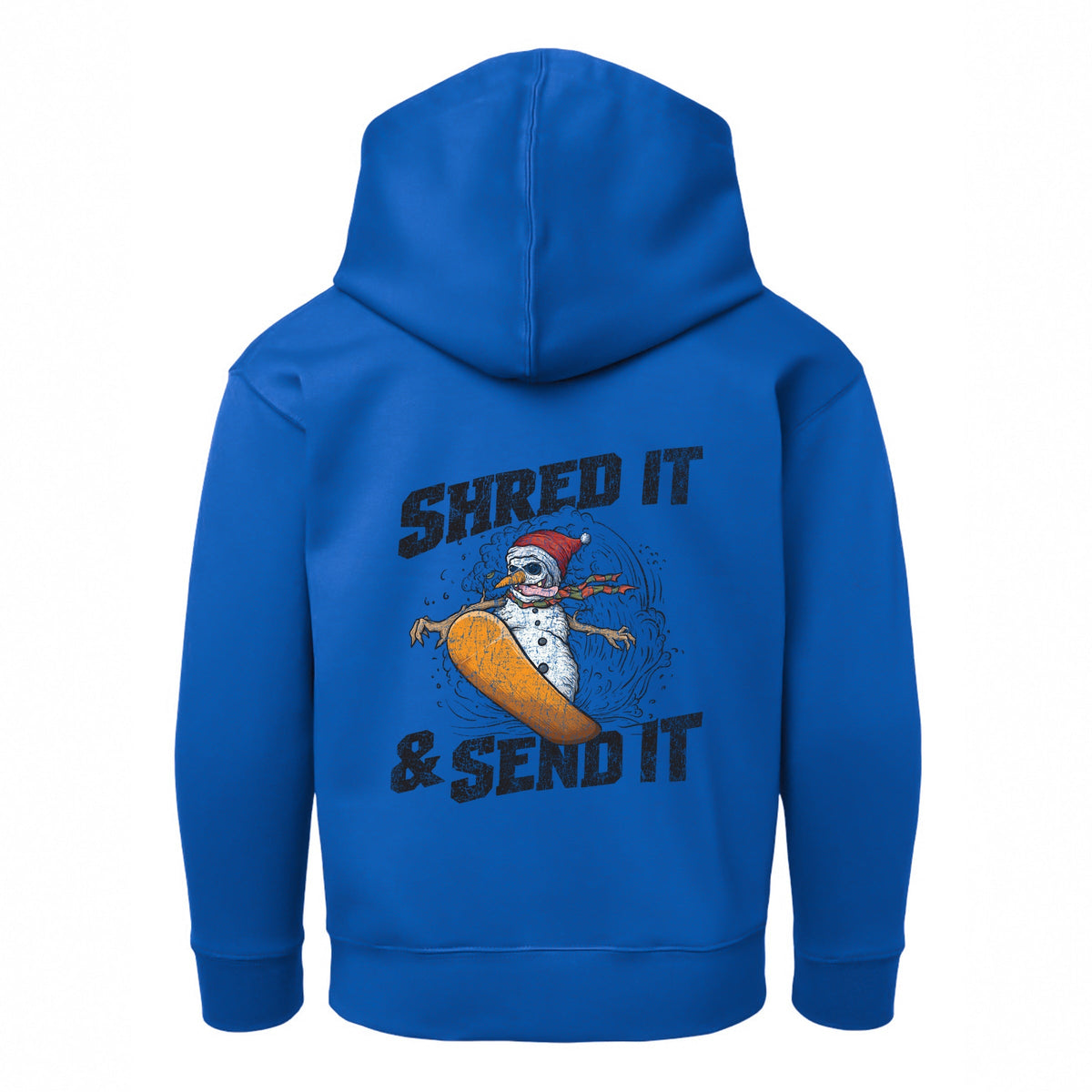 Shred It & Send It Snowman - Youth Graphic Hoodie