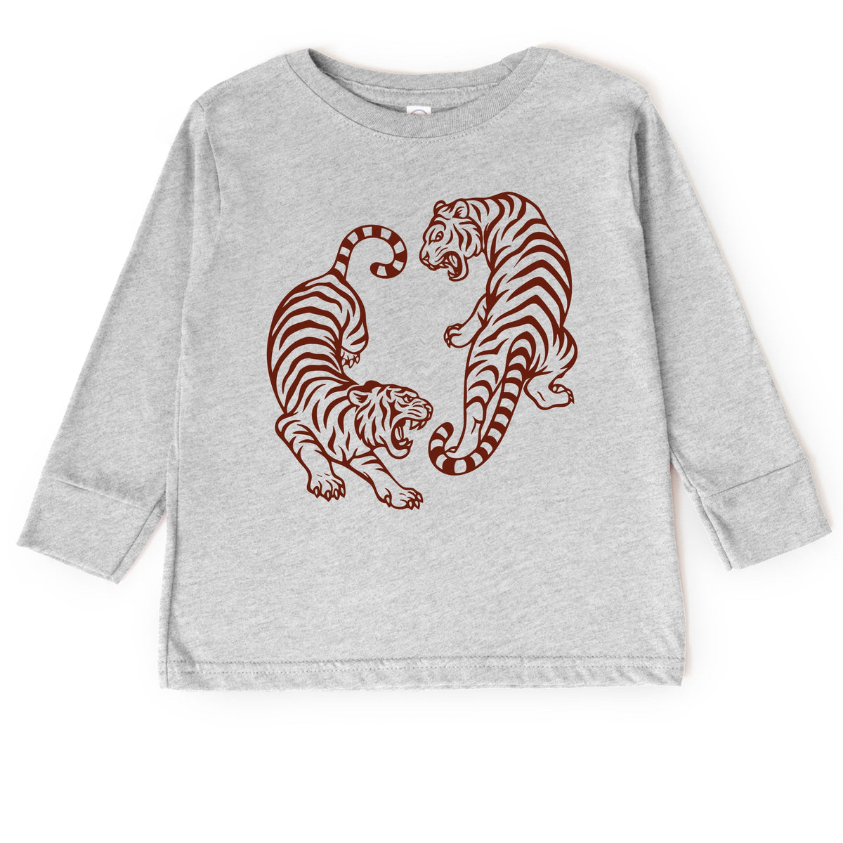 Two Tigers - Toddler Long Sleeve Graphic Tee
