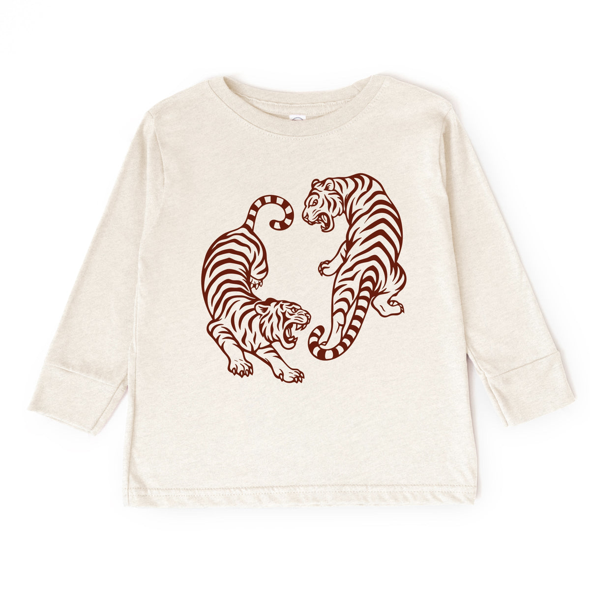 Two Tigers - Toddler Long Sleeve Graphic Tee