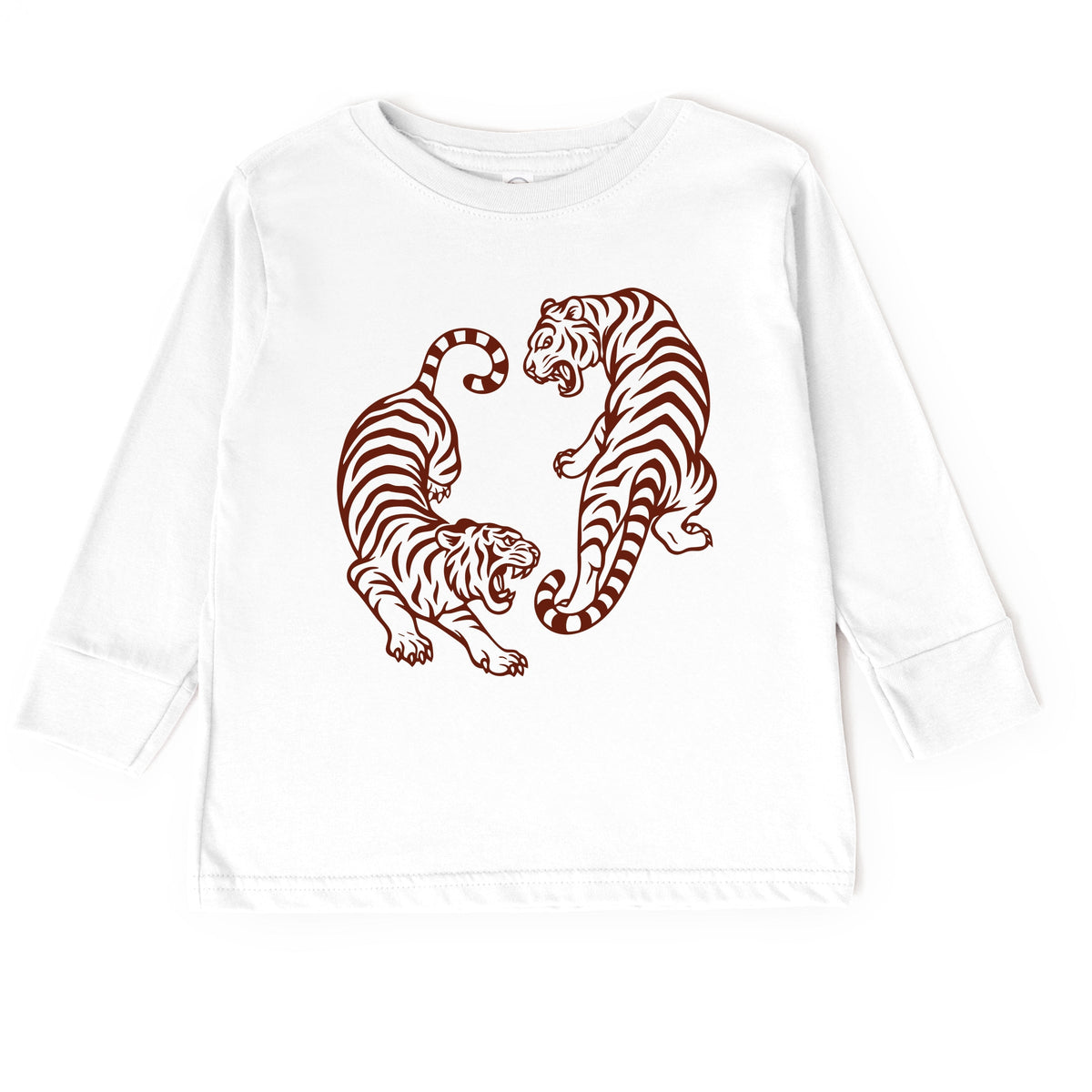 Two Tigers - Toddler Long Sleeve Graphic Tee