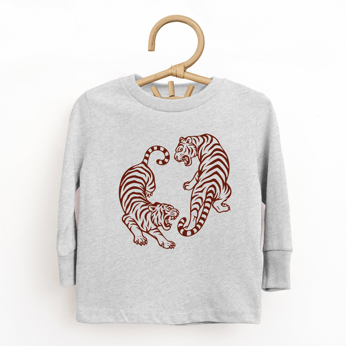 Two Tigers - Toddler Long Sleeve Graphic Tee