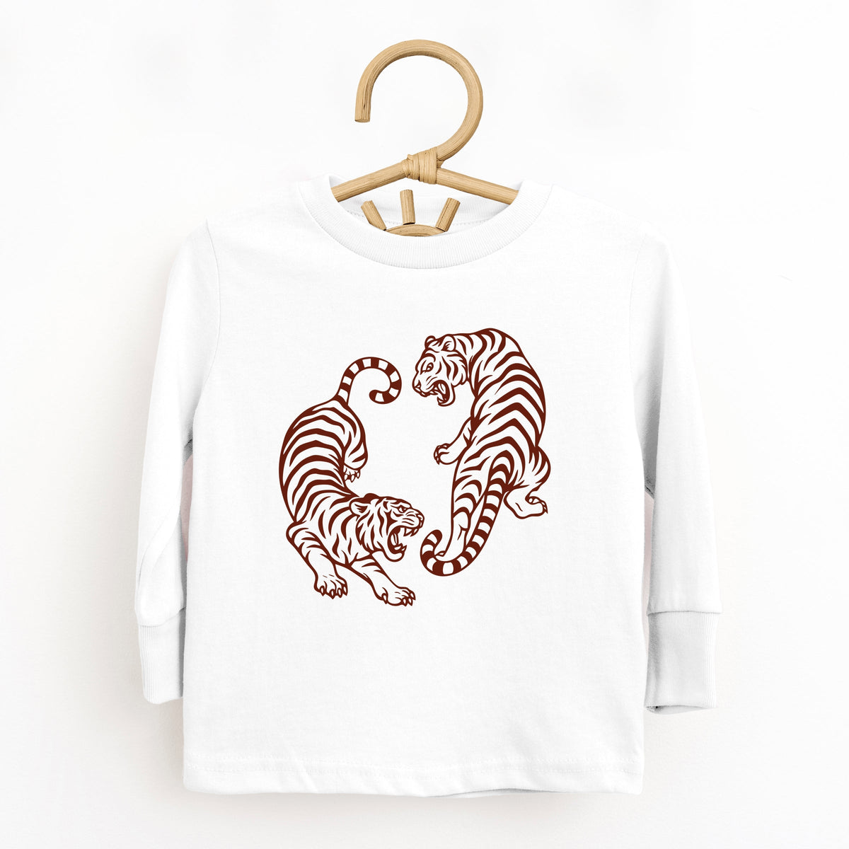 Two Tigers - Toddler Long Sleeve Graphic Tee