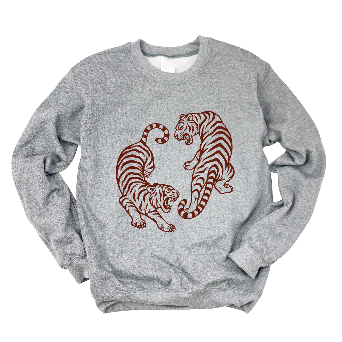 Two Tigers - Women's Graphic Sweatshirt