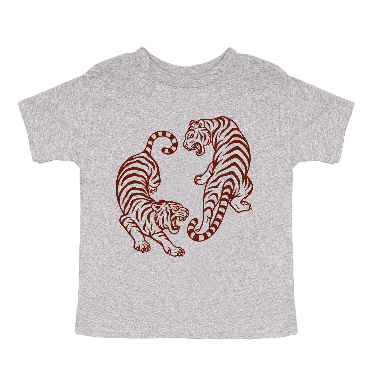 Two Tigers - Toddler Short Sleeve Graphic T-Shirt