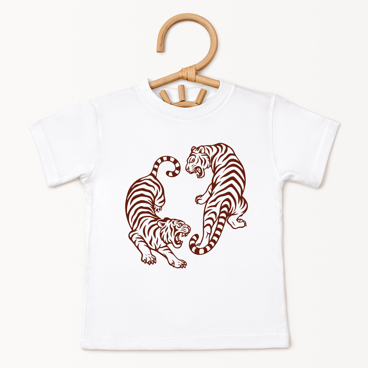 Two Tigers - Toddler Short Sleeve Graphic T-Shirt