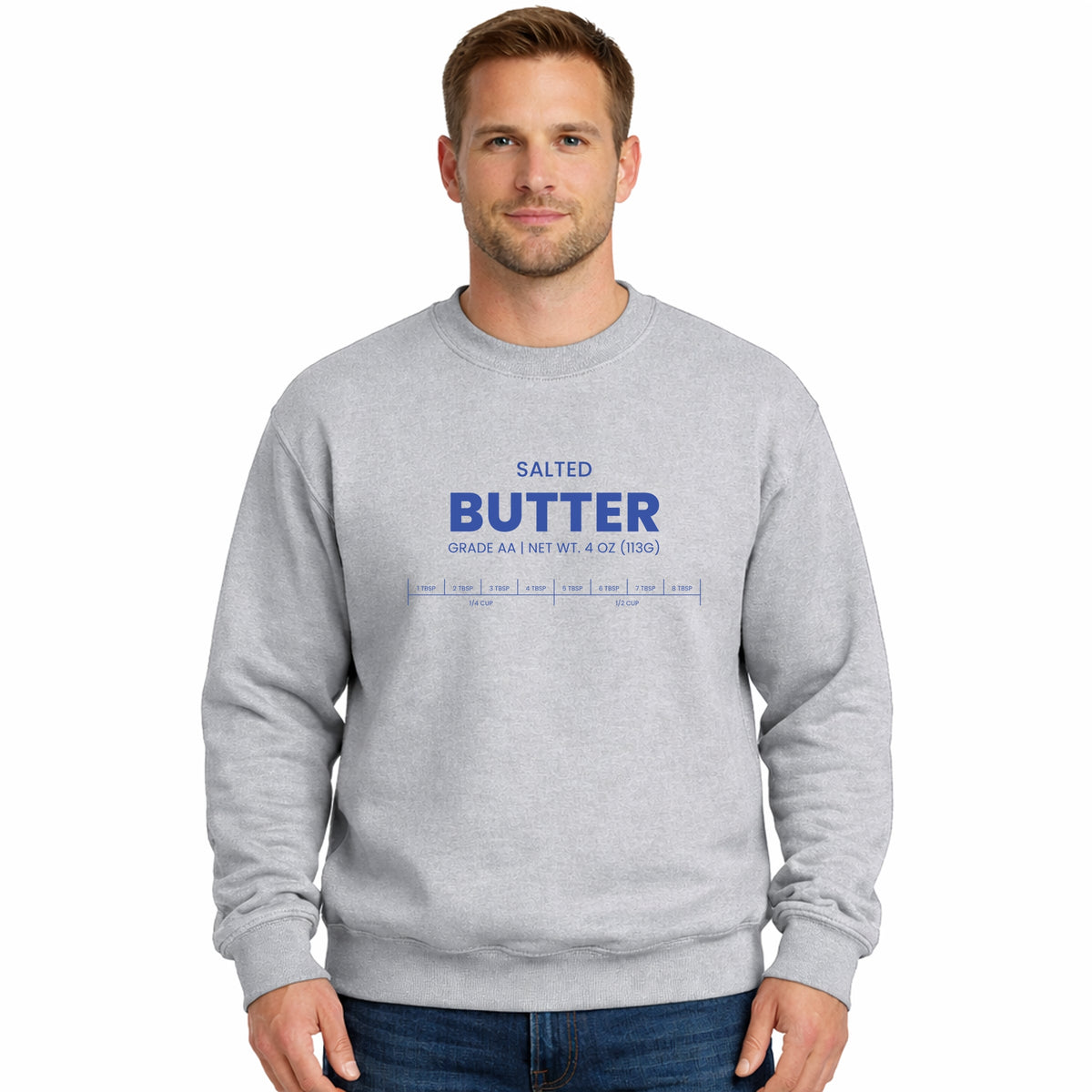 Salted Butter - Men's Graphic Sweatshirt