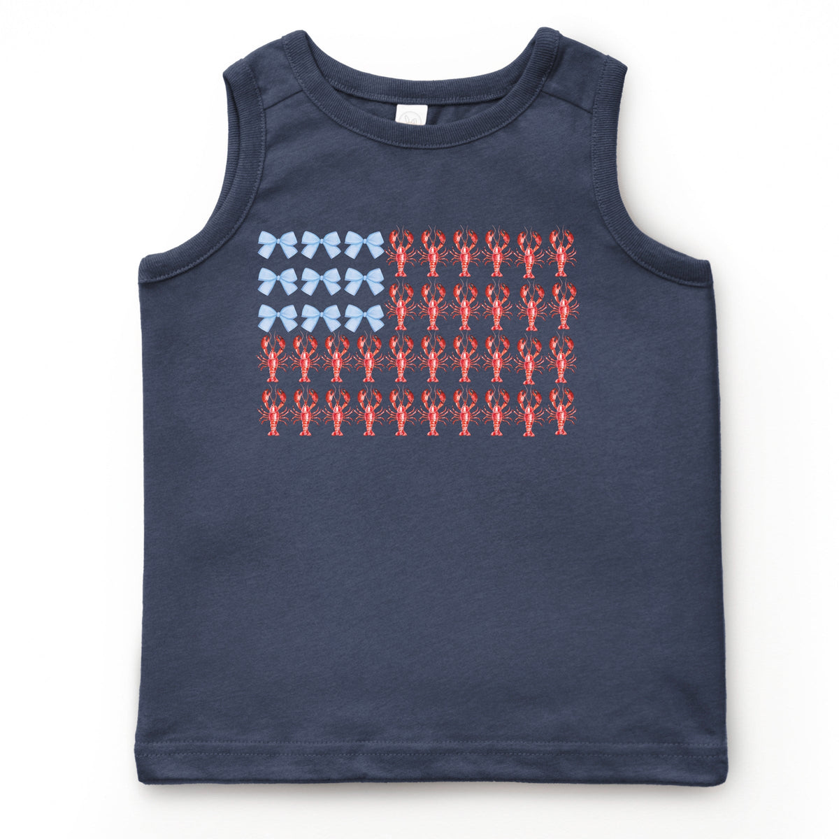 Lobster American Flag Coquette - Youth Tank Top
