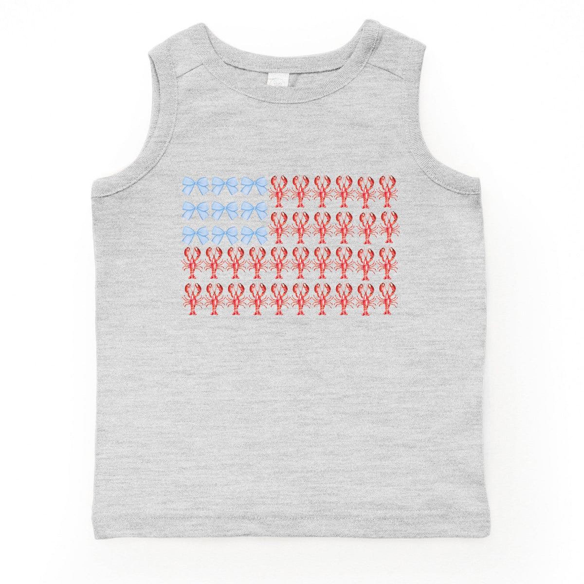 Lobster American Flag Coquette - Youth Tank Top