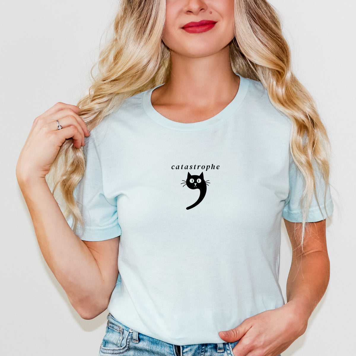 Catastrophe Pun - Women's Short Sleeve Graphic T-Shirt