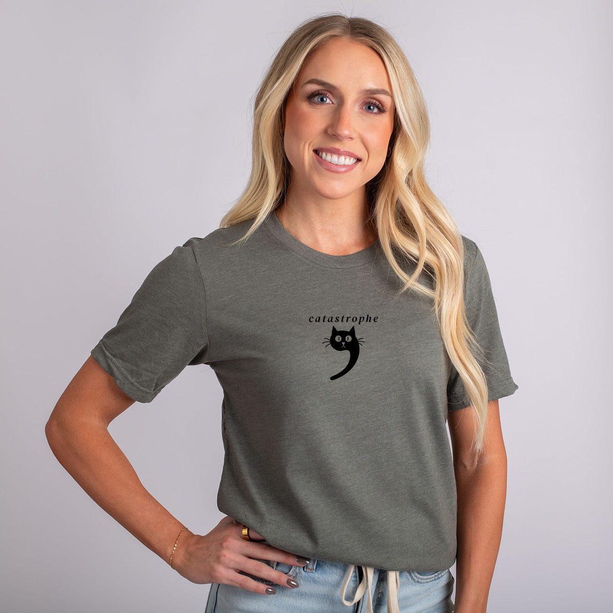 Catastrophe Pun - Women's Short Sleeve Graphic T-Shirt