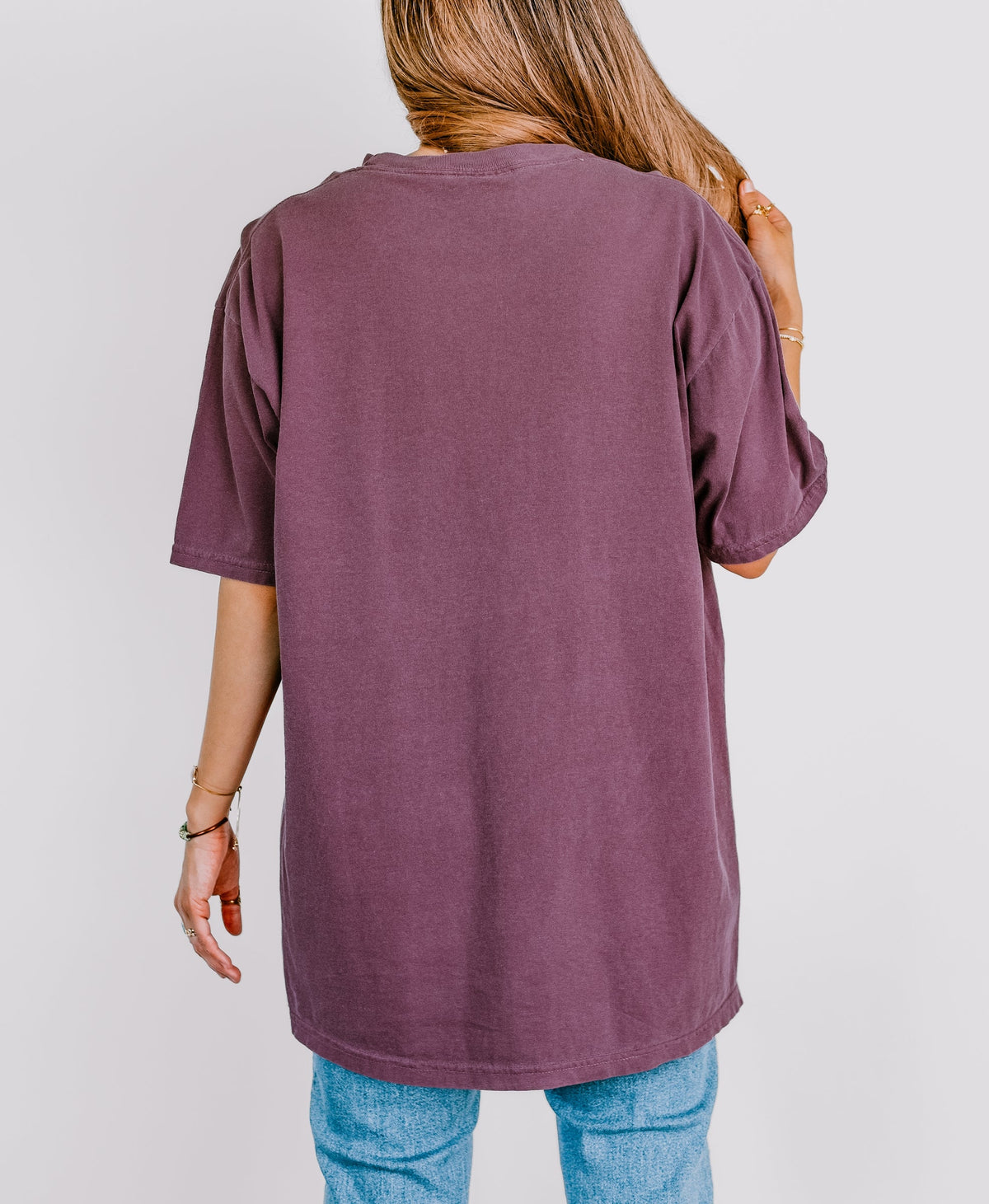 Teacher Fueled By Coffee & Kindness - Women's Garment Dyed Graphic T-Shirt