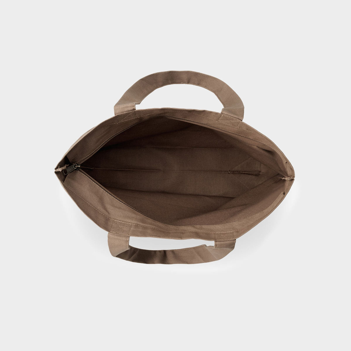 Teacher Fueled By Coffee & Kindness - Zippered Canvas Tote