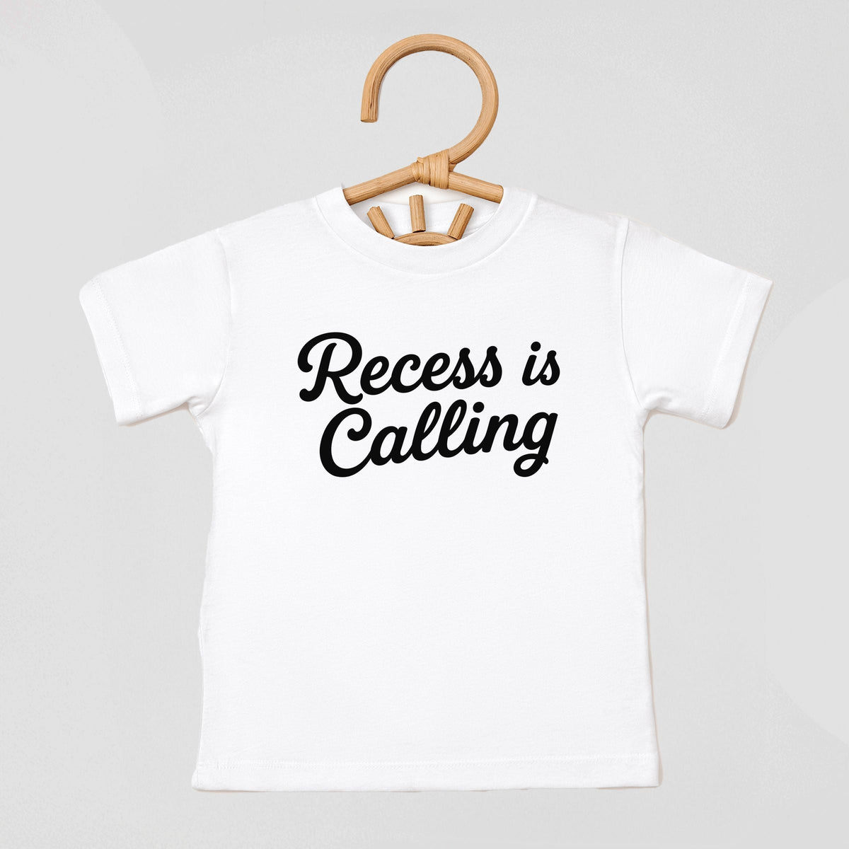 Recess Is Calling  - Toddler Short Sleeve Graphic T-Shirt