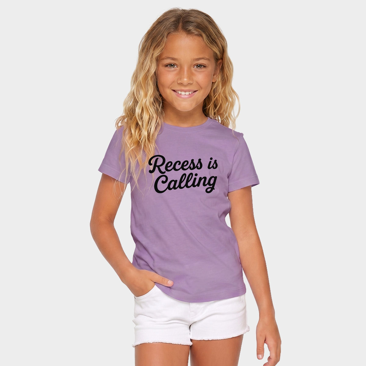Recess Is Calling  - Youth Short Sleeve Graphic T-Shirt