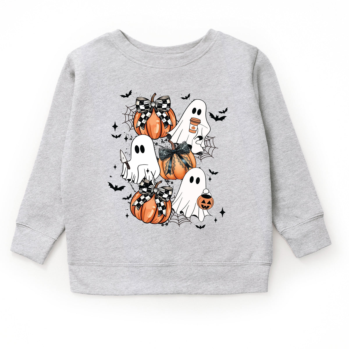 Coquette Ghost Collage - Youth Graphic Sweatshirt
