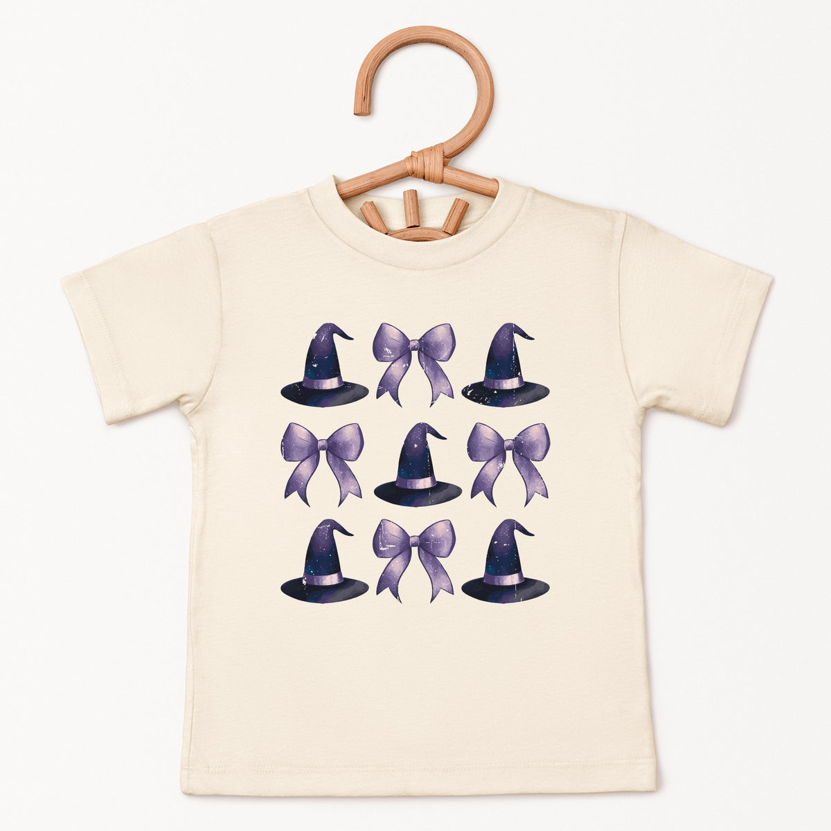 Coquette Witch Hat Collage - Toddler Short Sleeve Graphic T-Shirt
