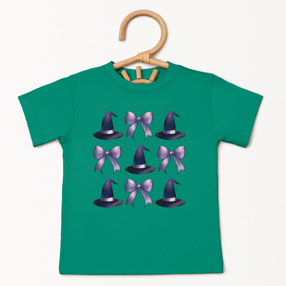 Coquette Witch Hat Collage - Toddler Short Sleeve Graphic T-Shirt