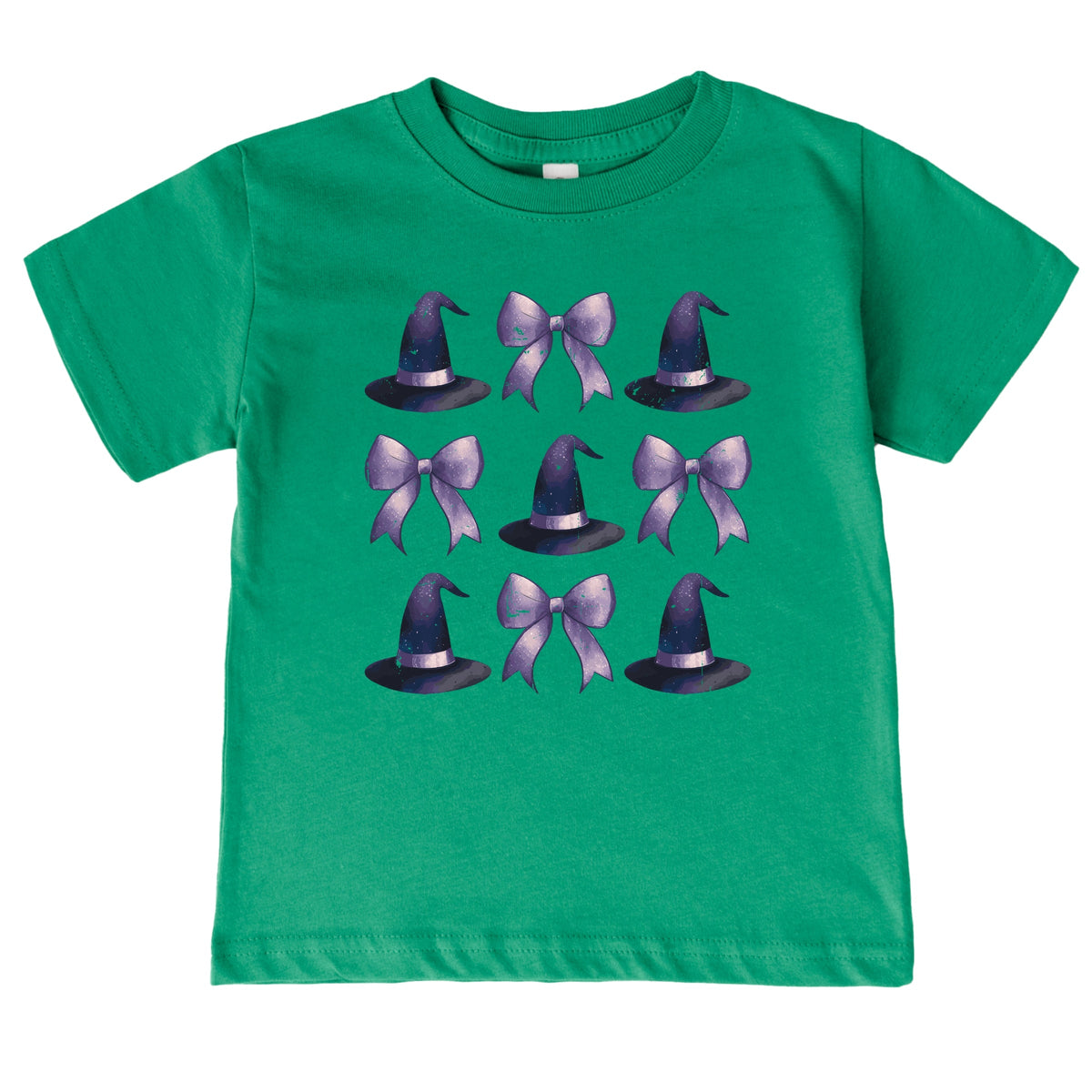 Coquette Witch Hat Collage - Toddler Short Sleeve Graphic T-Shirt