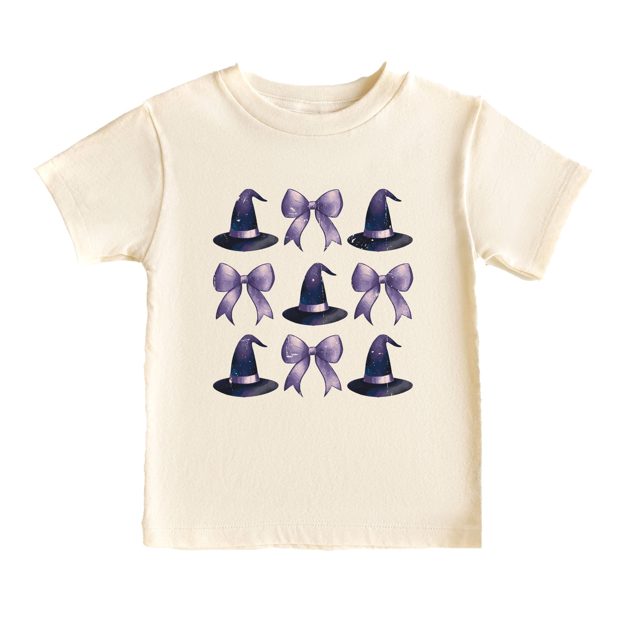 Coquette Witch Hat Collage - Toddler Short Sleeve Graphic T-Shirt