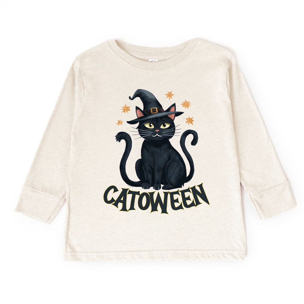 Catoween Cat - Toddler Long Sleeve Graphic Tee