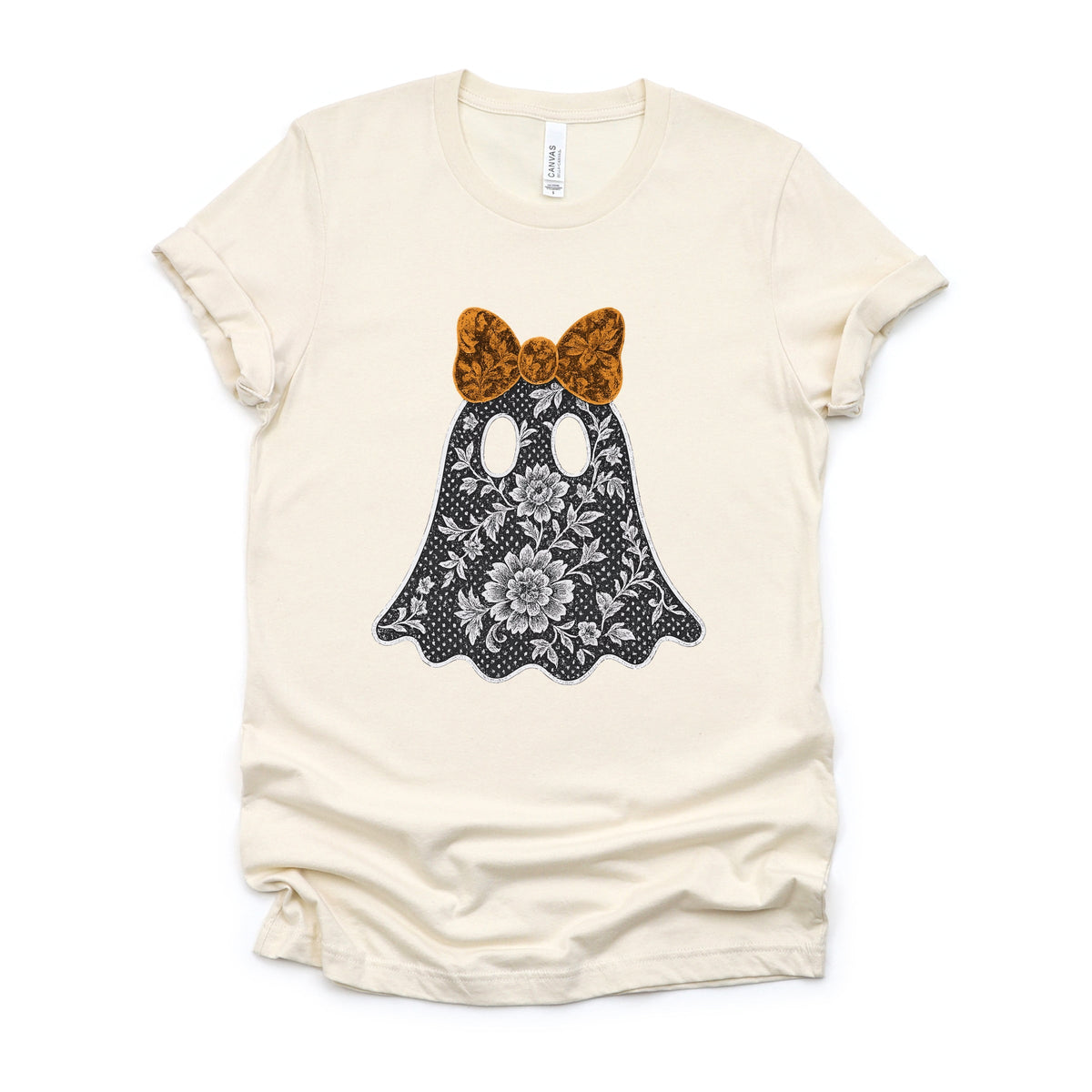 Lace Ghost - Women's Short Sleeve Graphic T-Shirt