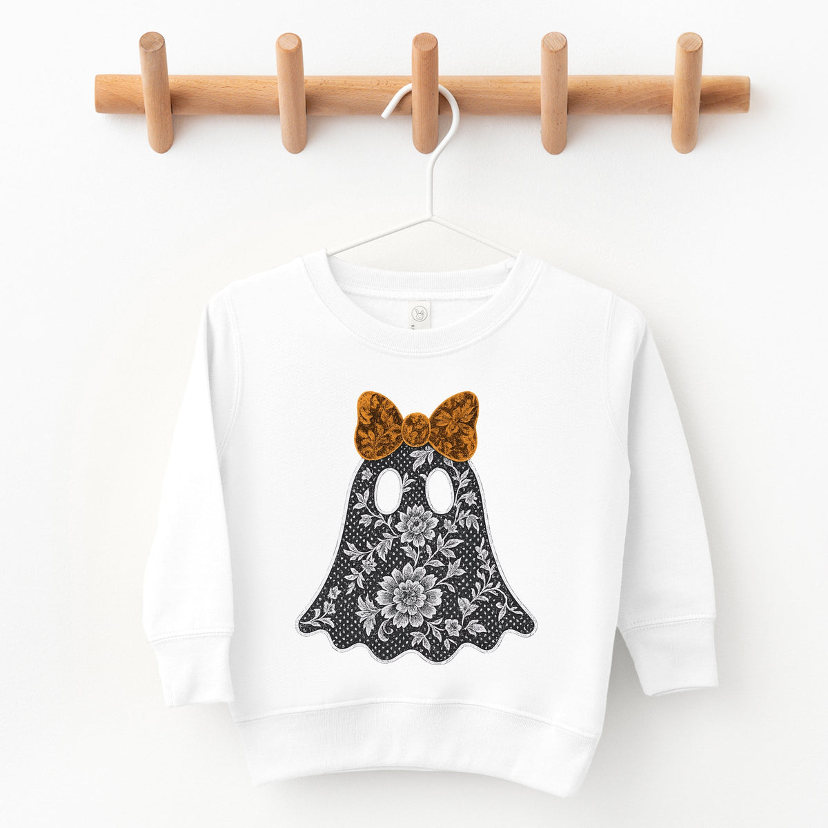 Lace Ghost - Toddler Graphic Sweatshirt and Youth Graphic Sweatshirt