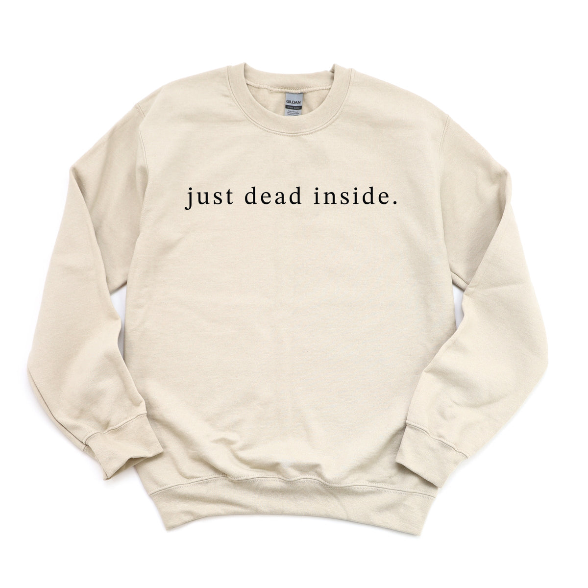 Just Dead Inside Typewriter - Women's Sweatshirt