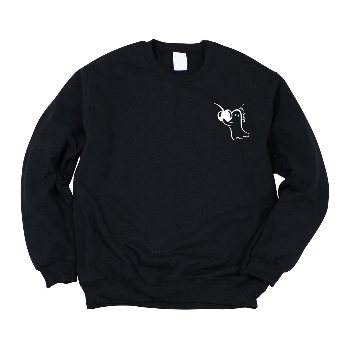 Boo Cheri Ghost - Women's Graphic Sweatshirt