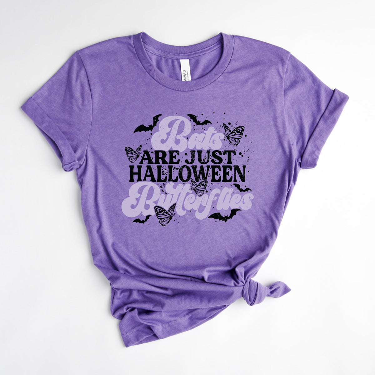 Bats Are Just Halloween Butterflies - Women's Short Sleeve Tee