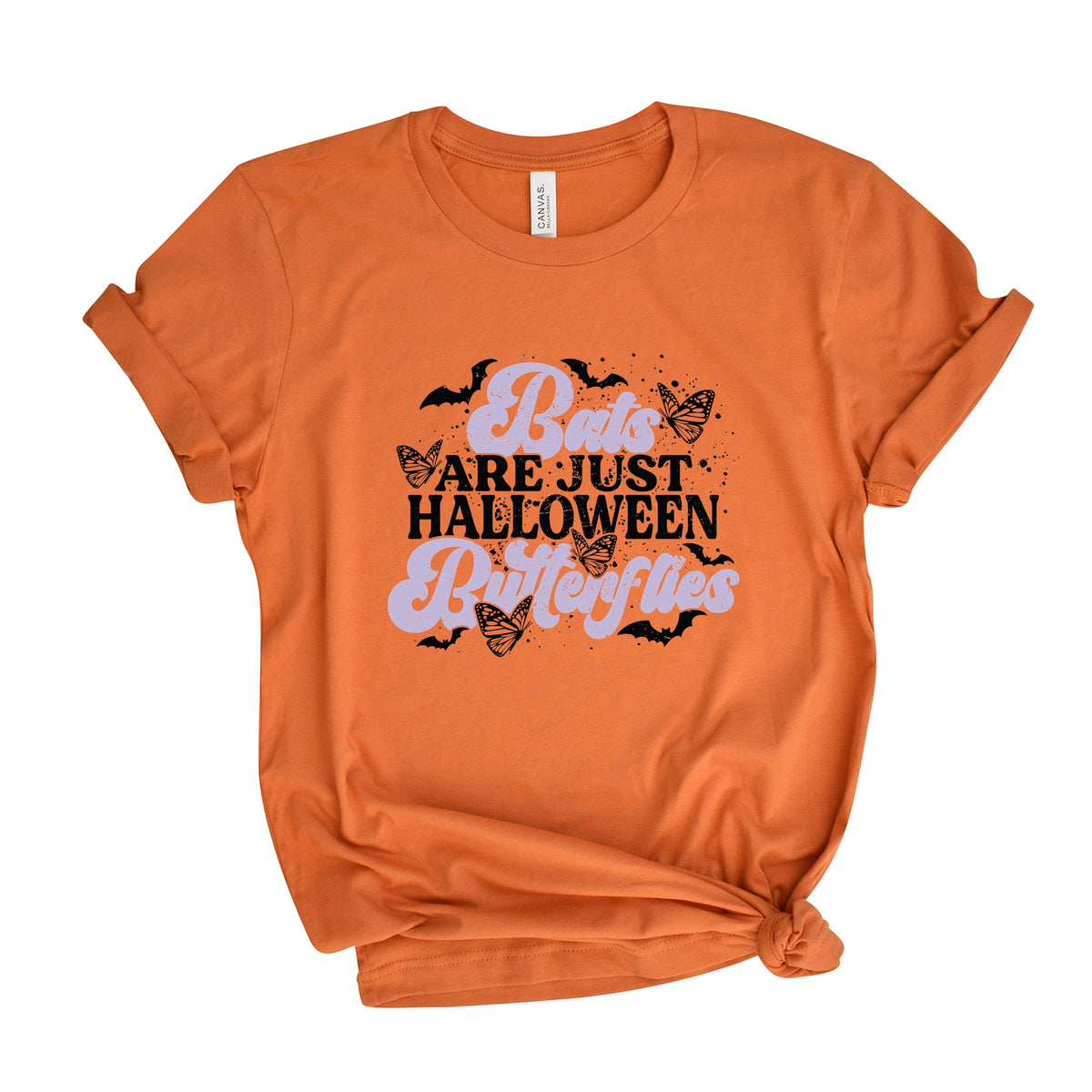 Bats Are Just Halloween Butterflies - Women's Short Sleeve Tee