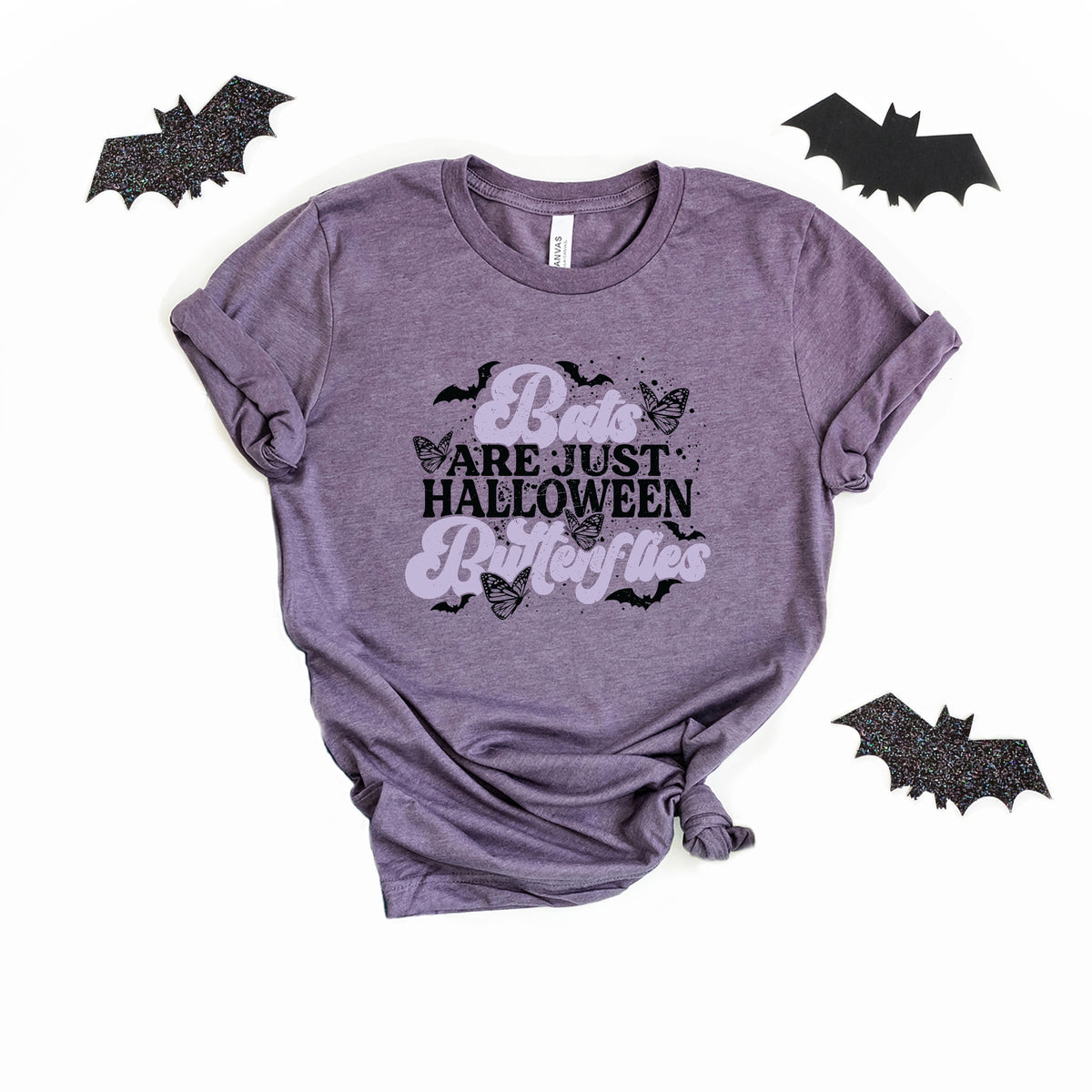 Bats Are Just Halloween Butterflies - Women's Short Sleeve Tee
