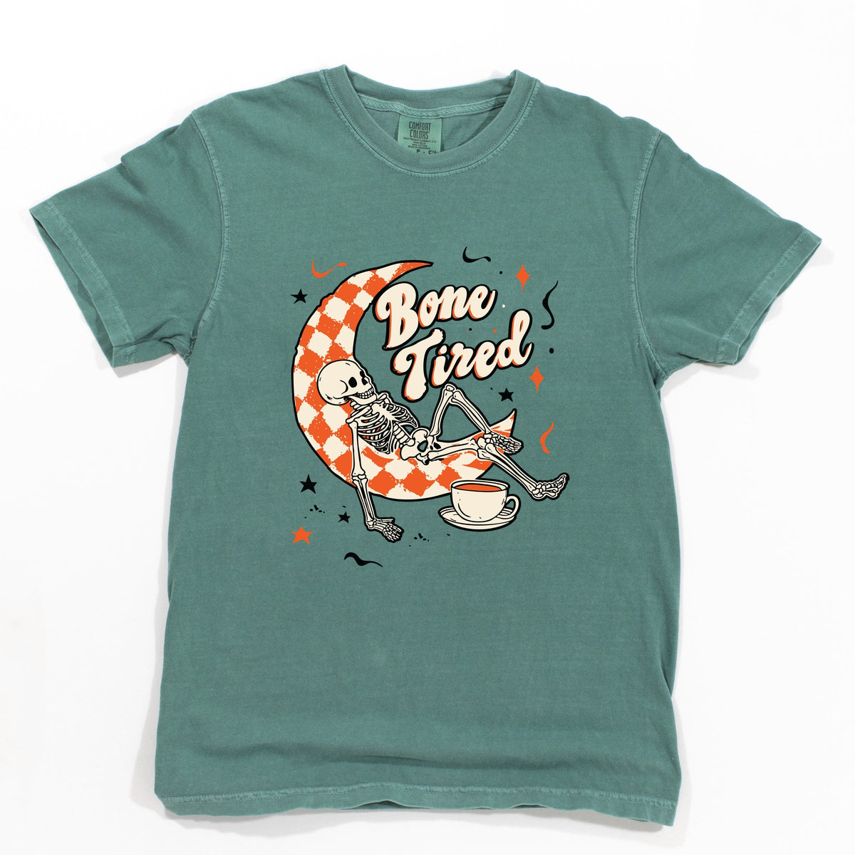 Bone Tired Moon - Women's Garment Dyed Tee
