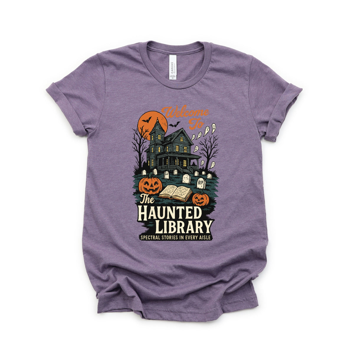 The Haunted Library - Women's Short Sleeve Tee