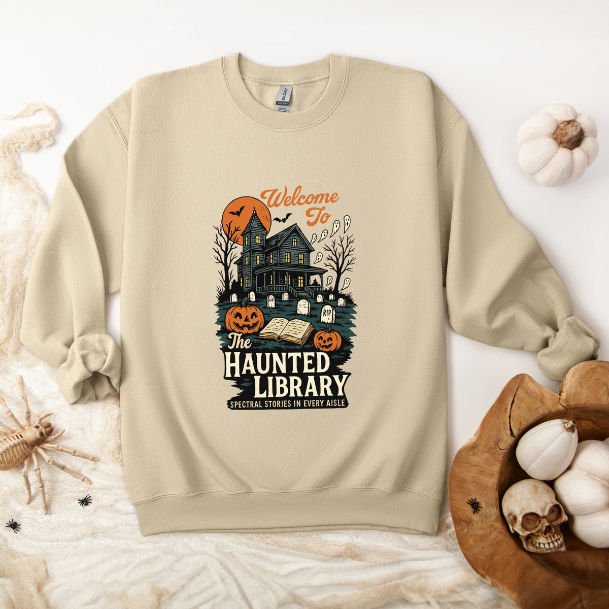 The Haunted Library - Women's Sweatshirt