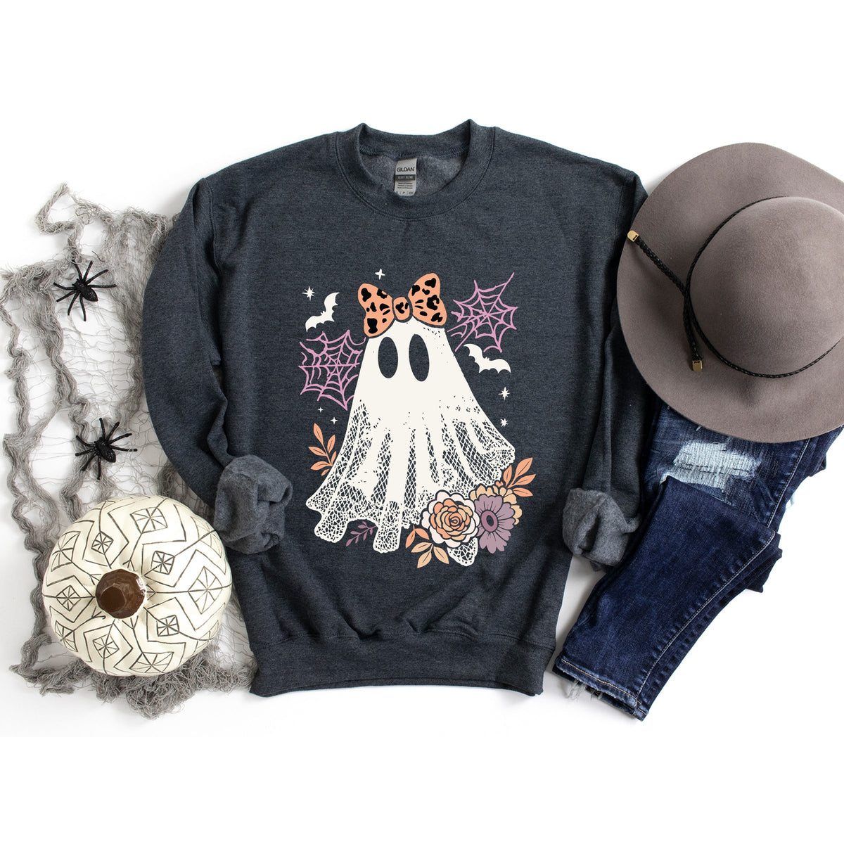Coquette Ghost Roses  -  Women's Sweatshirt