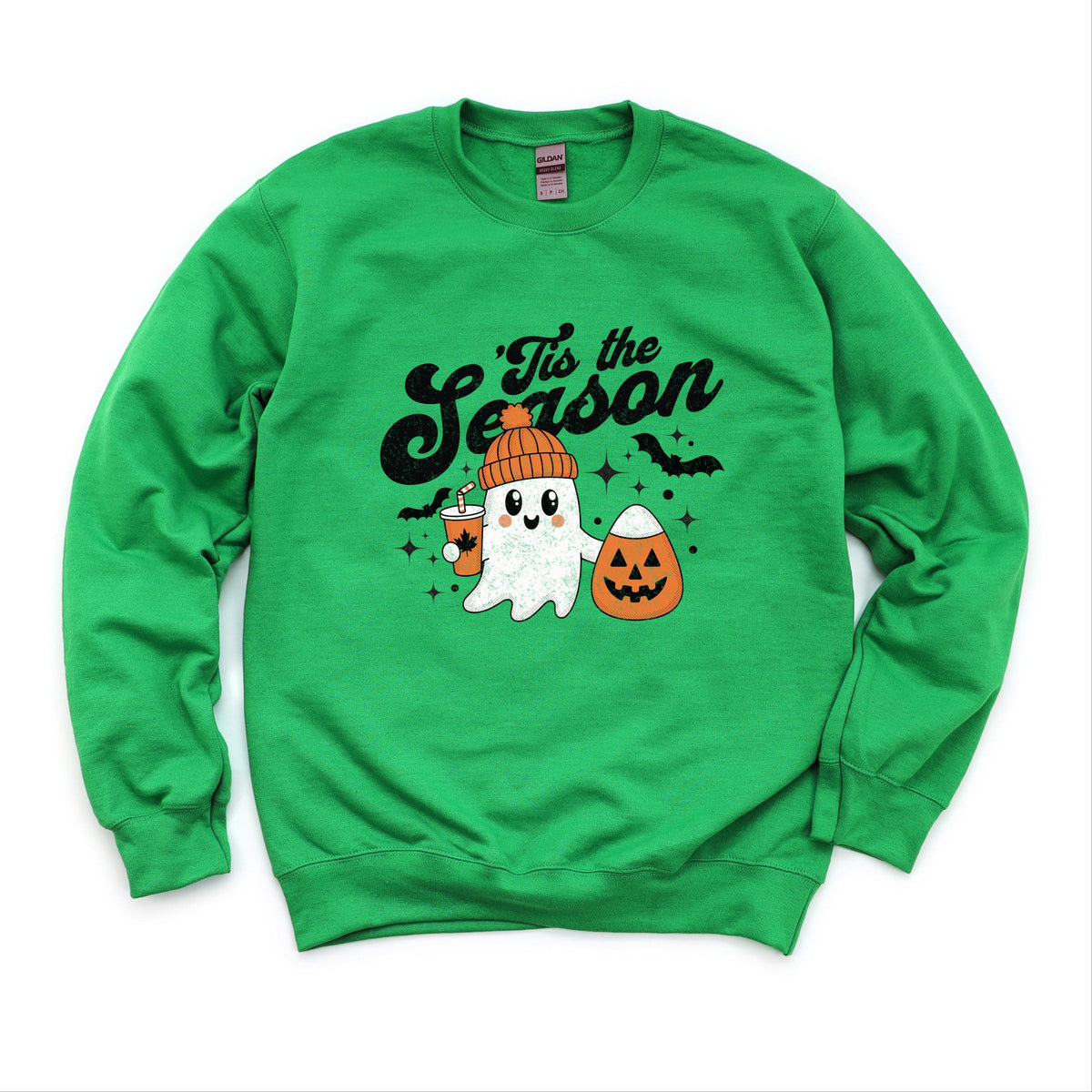 Tis The Season Ghost Retro -  Women's Sweatshirt