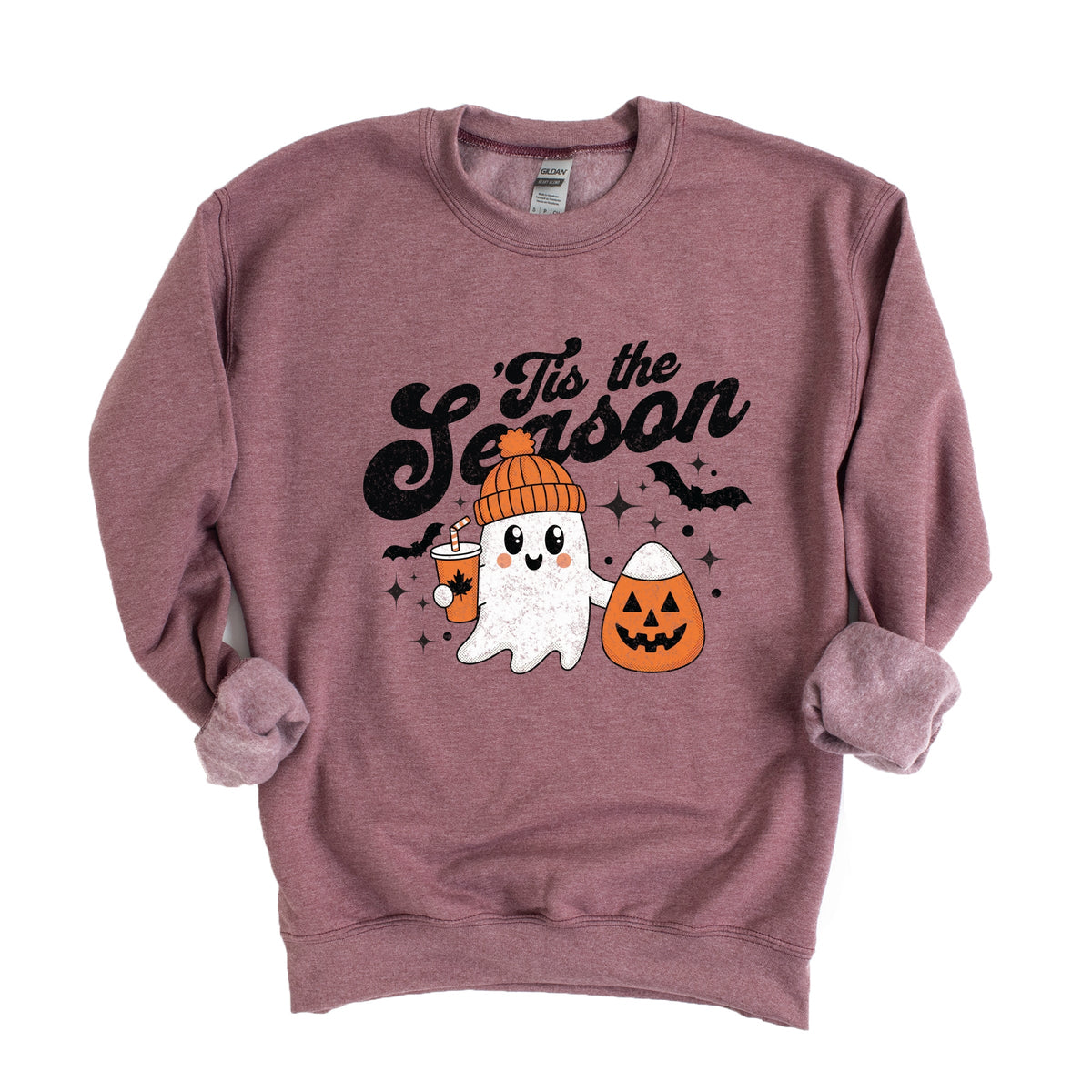 Tis The Season Ghost Retro -  Women's Sweatshirt