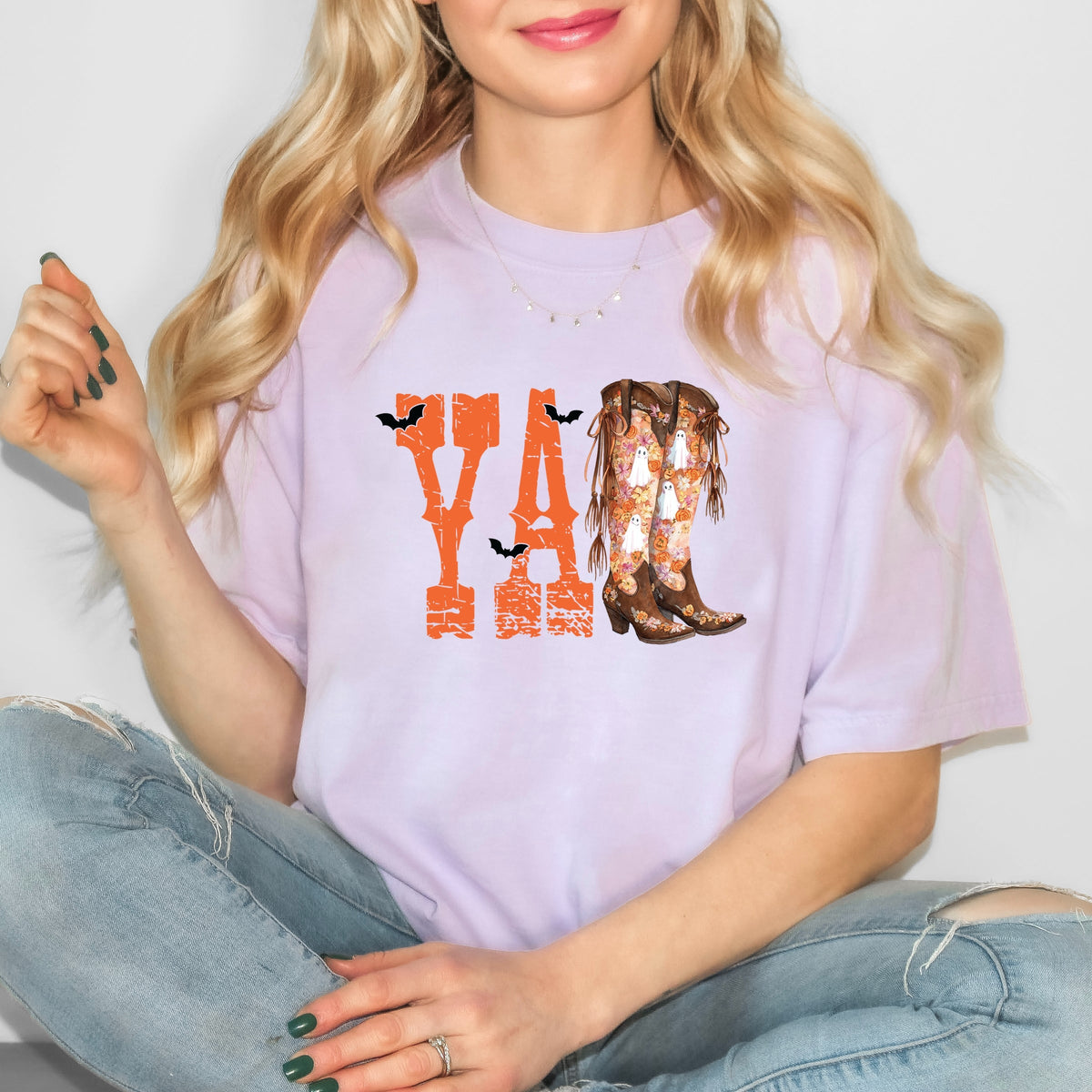 Y'all Bats - Women's Garment Dyed Tee