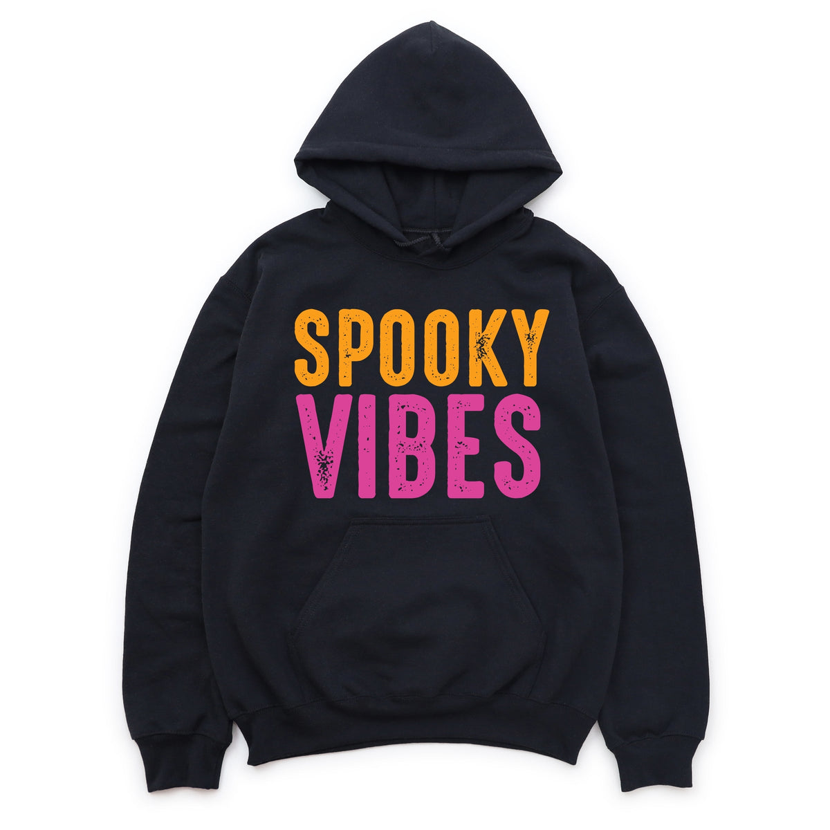 Spooky Vibes Bright Distressed - Women's Graphic Hoodie