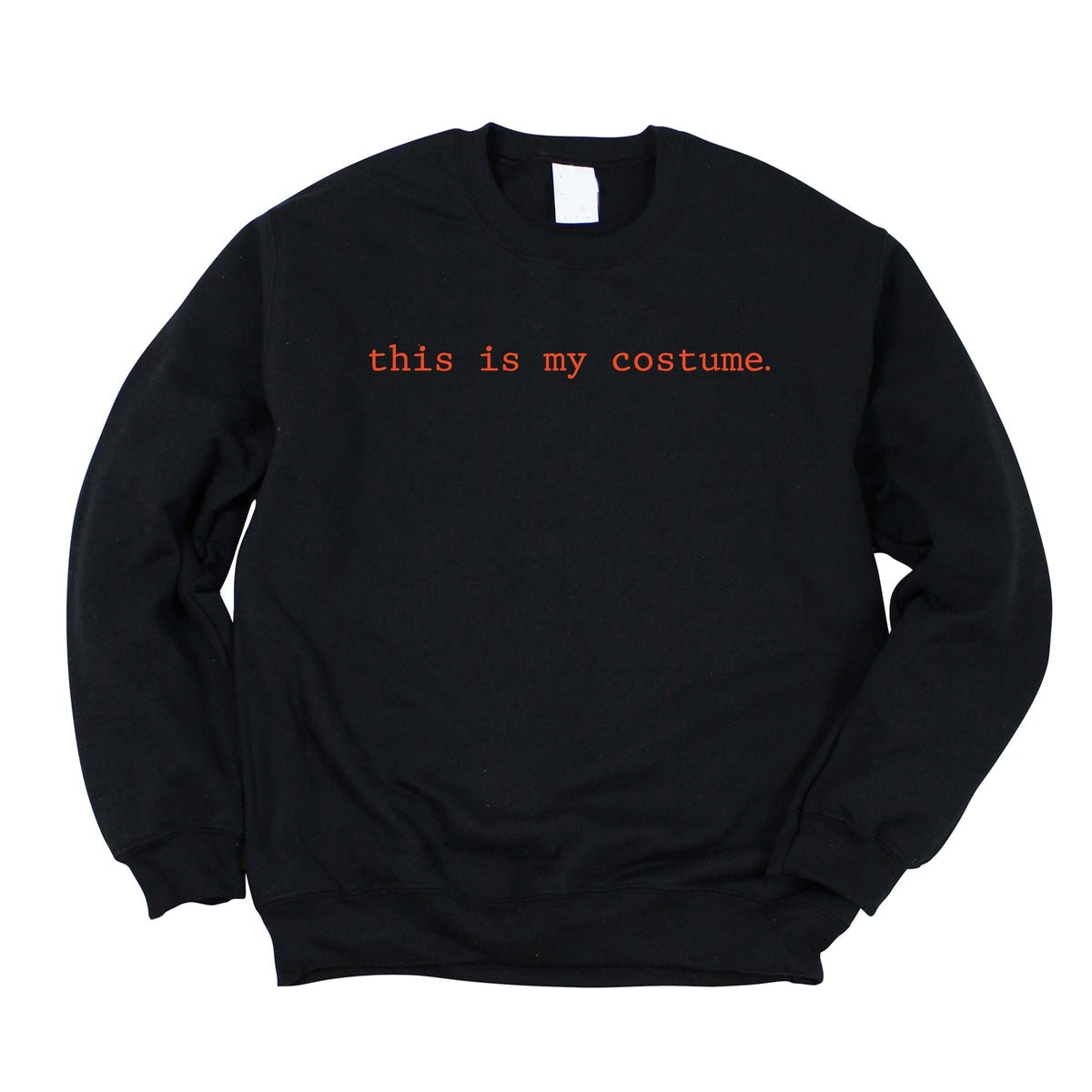 This Is My Costume Typewriter - Women's Graphic Sweatshirt
