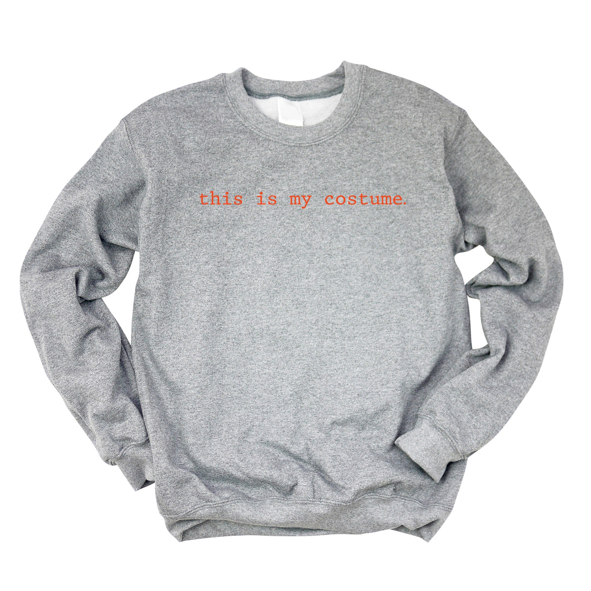 This Is My Costume Typewriter - Women's Graphic Sweatshirt